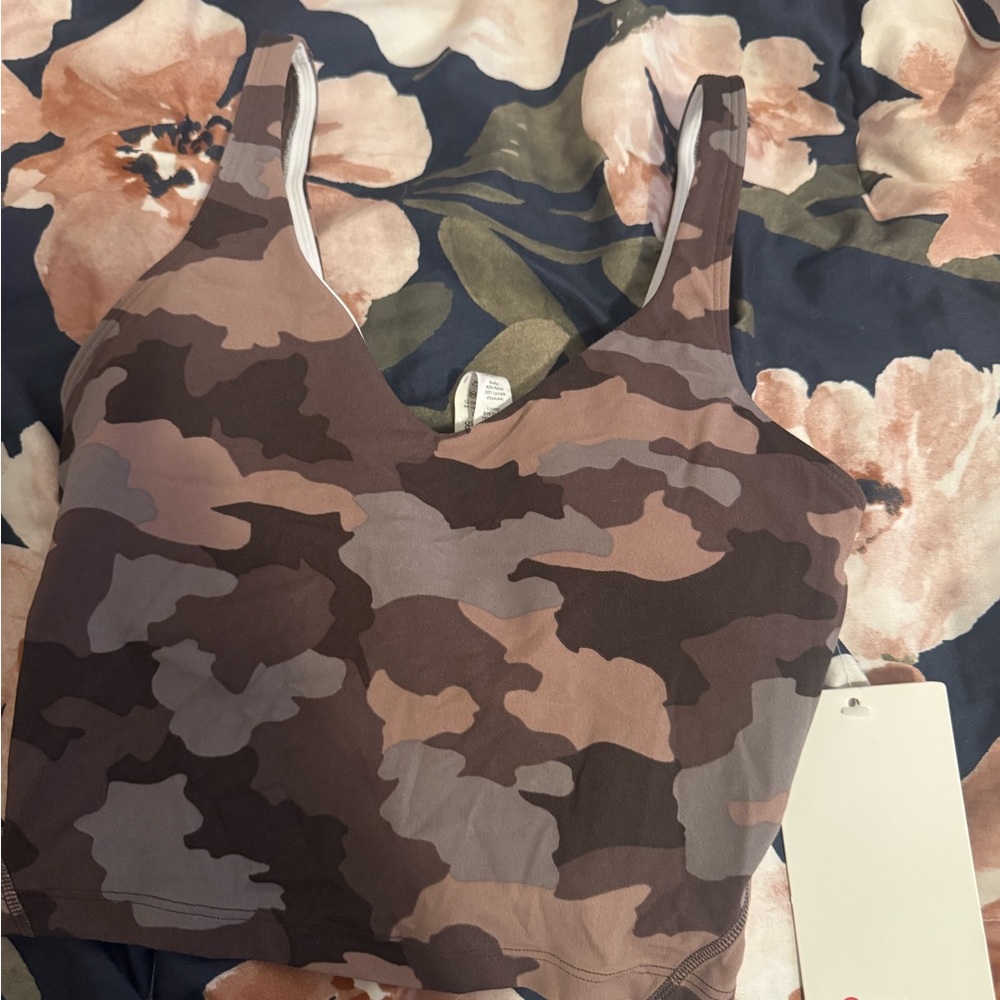lululemon athletica Camouflage Tank Top - Brown and Gray